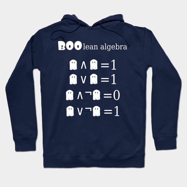 Boo-lean Algebra Hoodie by donovanh